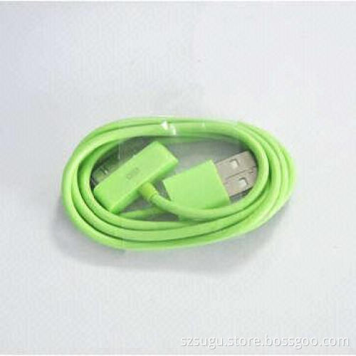 Nice item colorful universal mobile phone data cable for iPhone 4, iPad, mobile phone etc.